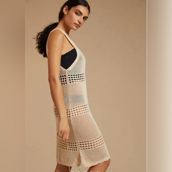 Anthropologie Other - Anthropologie Crochet Knit Coverup Dress
